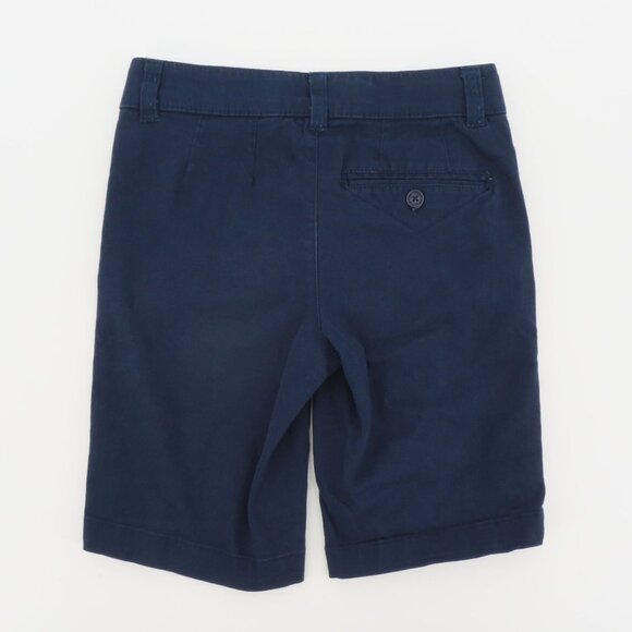 Tommy Hilfiger Boys 8 Blue Chino Shorts 8.5in Inseam Belt Loops Pockets Cotton - Picture 4 of 9
